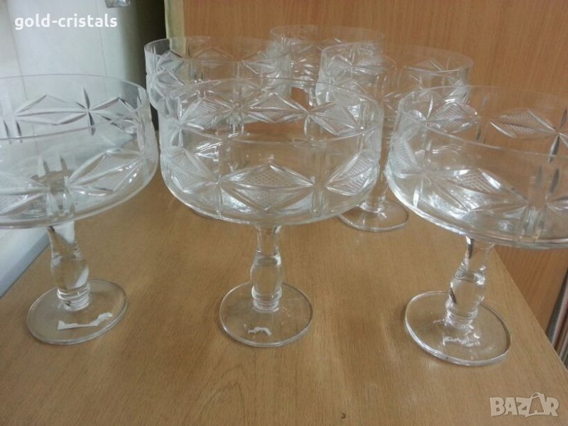 Кристални чаши български кристал, снимка 1
