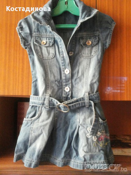 дънкова рокличка, снимка 1