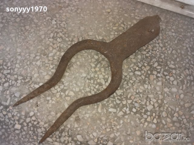 антика-старо и автентично-30х18см-кован метал, снимка 6 - Колекции - 21002604