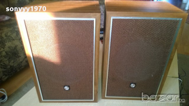 onkyo-stereo speakers-ретро тонколони -40/25/18см-2 броя от швеицария, снимка 11 - Ресийвъри, усилватели, смесителни пултове - 8770728
