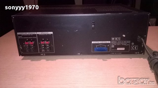 Sony tan-n500 power amplifier-внос швеицария, снимка 12 - Ресийвъри, усилватели, смесителни пултове - 13143535