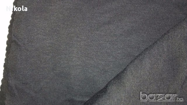 Черно фино трико - лъскаво и еластично 150см / 190см , снимка 1