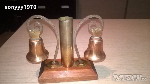 ретро колекция-камбани-16х13х6см-внос швеицария, снимка 2 - Колекции - 19502276