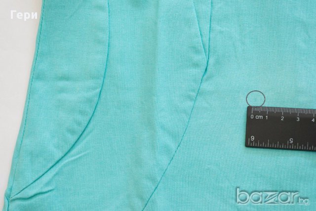 Рокля в синьозелено марка Fever London - M, снимка 5 - Рокли - 18010511