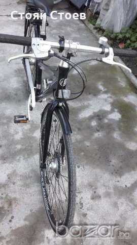 Алуминиево колело MSQ дамско 8 скорости  палцови Шимано,роторни срирачки Холандия 28 цола, снимка 7 - Велосипеди - 20688522