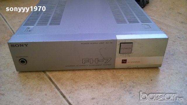 sony fh-7/ac-78-power supply-внос швеицария, снимка 1 - Ресийвъри, усилватели, смесителни пултове - 12390808