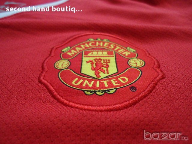 Намалена Nike Man Utd футболна тениска екип сезон 2010/2011, снимка 5 - Спортни дрехи, екипи - 11352911