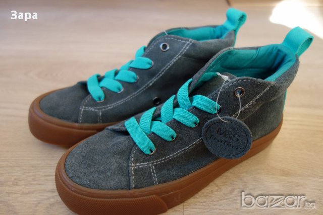 велурени обувки Marks & Spencer, 33ти и 37ми номер