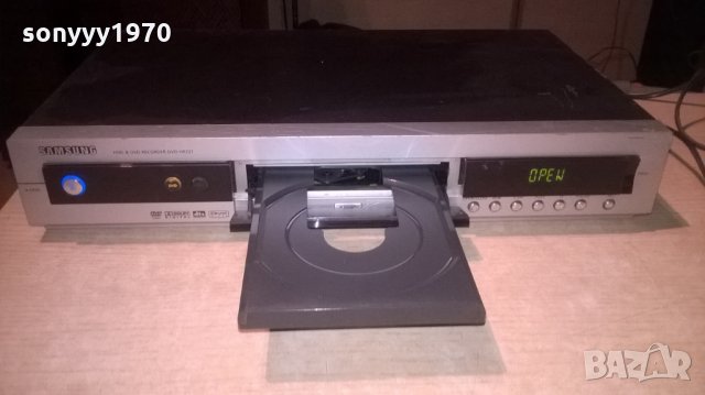 samsung dvd-hr721xeg hdd & dvd recorder-внос швеицария, снимка 7 - Плейъри, домашно кино, прожектори - 23937349