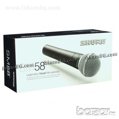 Вокален микрофон SM58 Професионален, снимка 3 - Микрофони - 13404016