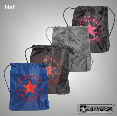 Мешка  Converse Gym Sack, оригинал , снимка 4 - Чанти - 12313713