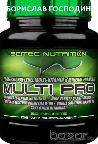 Scitec Nutrition Multi Pro Plus, 30 пакета , снимка 1 - Хранителни добавки - 8606731