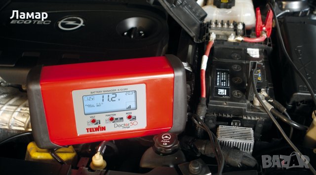 Зарядно за акумулатори със SUPPLY функция Doctor 50,TELWIN,Италия, снимка 7 - Други машини и части - 23577401