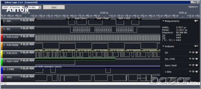 USB логически анализатор 