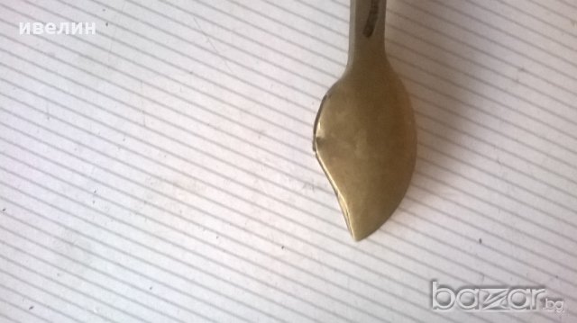 стар месингов кантар, снимка 4 - Антикварни и старинни предмети - 18867894