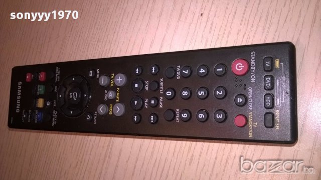 Samsung tv/dvd/hdd-remote-внос швеицария, снимка 8 - Ресийвъри, усилватели, смесителни пултове - 14950436