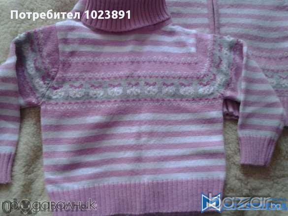 Пуловер и жилетка ♥ 5-6г, снимка 2 - Детски пуловери и жилетки - 10876278