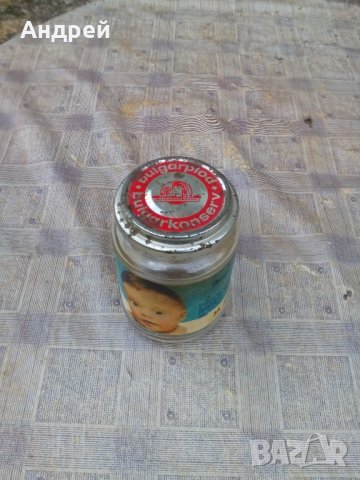Старо бурканче от детска храна,пюре #2, снимка 6 - Антикварни и старинни предмети - 21880900