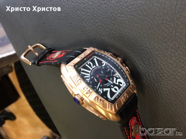 Мъжки луксозен часовник Franck Muller Conquistador реплика клас ААА+, снимка 1 - Мъжки - 16234594