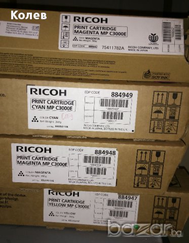 Тонер и тонер касети за Ricoh , снимка 4 - Консумативи за принтери - 16750255