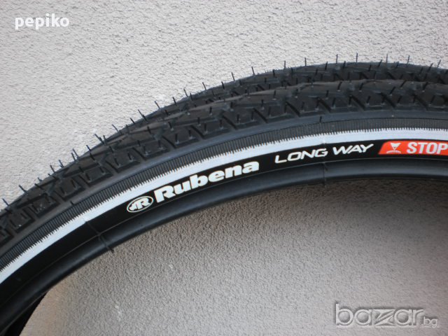 Продавам колела внос от Германия външни гуми 24 цола против баби зъби RUBENA LONG WAY STOP THORN, снимка 10 - Аксесоари за велосипеди - 9248475