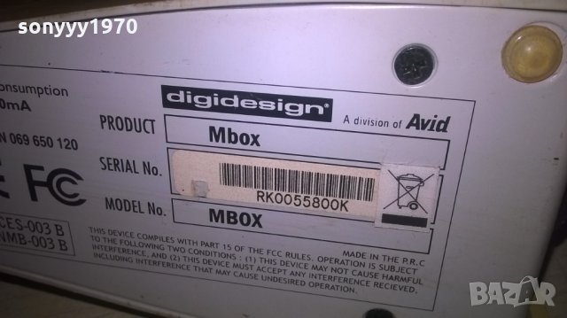 mbox focusrite-digidesign focusrite mbox/avid-внос швеицария, снимка 16 - Други - 24377328