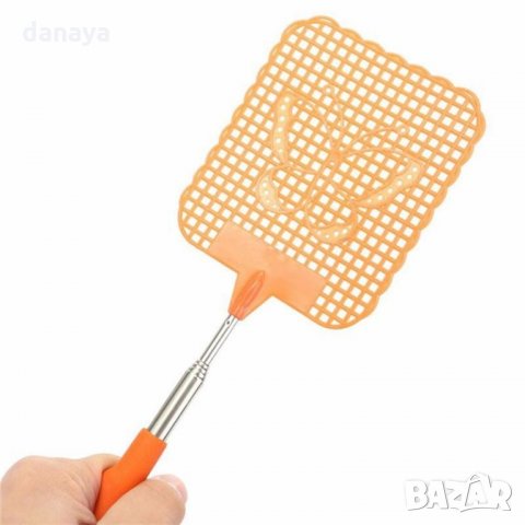 432 Палка за мухи с телескопична дръжка сгъваема мухобойка, снимка 8 - Други - 22113020