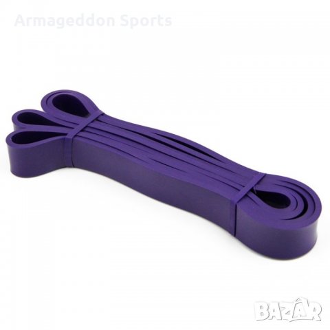 Лилава ластична лента/ластик за тренировка Armageddon Sports, снимка 1 - Спортна екипировка - 22239961