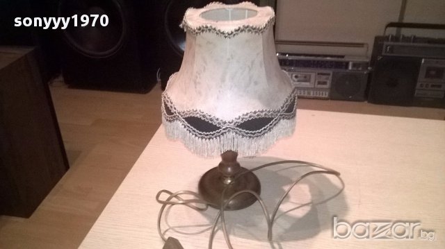 Sedis-made in germany-35х20см-ретро лампа-внос щвеицария, снимка 2 - Антикварни и старинни предмети - 17016829