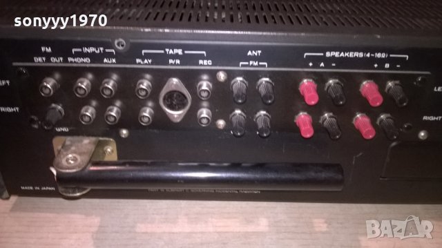 kenwood kr-2400 stereo receiver-made in japan-внос швеция, снимка 15 - Ресийвъри, усилватели, смесителни пултове - 22786108