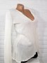 MANGO Бяла дамска блуза, снимка 1 - Блузи с дълъг ръкав и пуловери - 20037841