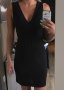 Черна рокля NAF NAF, снимка 2