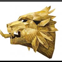 Маска - Game of Thrones House Lannister Lion Mask and Wall Mount, снимка 2 - Други ценни предмети - 22762491