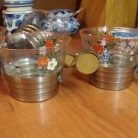 Красиви чаши за чай ръчна изработка, снимка 2 - Чаши - 25701966