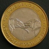 6000 франка 2003, Того, снимка 1 - Нумизматика и бонистика - 25511994
