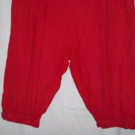 Червени ленени шалвари тип потури "Promod" оригинал, снимка 3 - Къси панталони и бермуди - 10714753