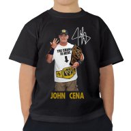 Промо Цена! Само за фенове на Wwe! Уникални кеч тениски на Джон Сина John Cena Пънк и още 20 звезди , снимка 2 - Детски тениски и потници - 7152912