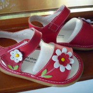 нови кожени сандали Bambini, 25ти номер, снимка 1 - Детски сандали и чехли - 11318950