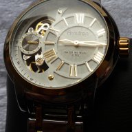 Нов ръчен часовник Армитрон скелетон, златен, Armitron 20/4930WTTT Skeleton Gold Watch, снимка 16 - Мъжки - 8949328