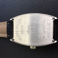 Мъжки луксозен часовник Franck Muller Crazy Hours клас ААА+ реплика, снимка 7 - Мъжки - 16678411