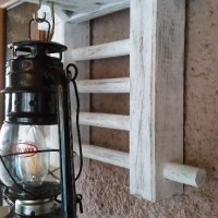 Стенна лампа фенер - Ретро аплик винтидж, снимка 3 - Лампи за стена - 21071295