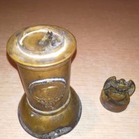 хитлеристка стара немска запалка-16х9см-внос швеицария , снимка 8 - Антикварни и старинни предмети - 20140899