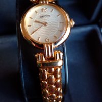 Seiko Ladies Gold Tone Bracelet Watch swx164 - сертификат за оригинал, снимка 5 - Дамски - 13760726