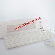Безжична клавиатура и мишка със силиконово покритие - код 0803, снимка 1 - Клавиатури и мишки - 13285059
