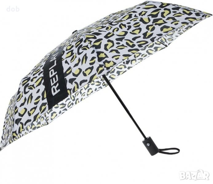 Нов автоматичен чадър Replay Designer Leopard, снимка 1