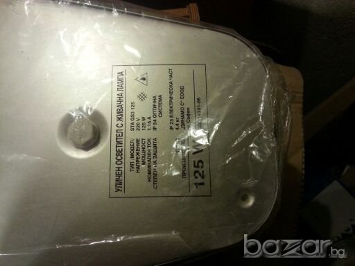 Тяло за осветителна лампа 125 W, снимка 1