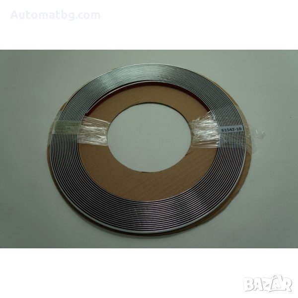 Декоративна лайстна ХРОМ /10мм/, снимка 1