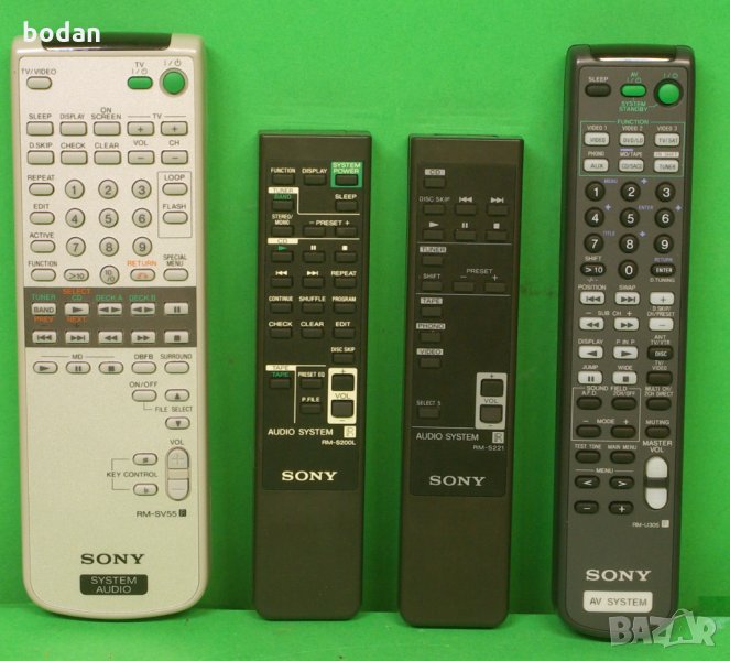 Дистанционни за HiFi уреди Sony, снимка 1
