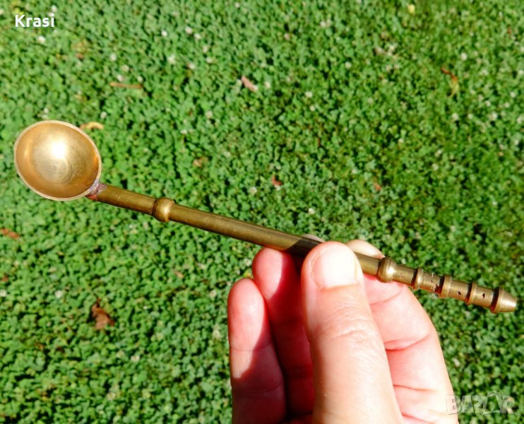 Коктейлни лъжици от бронз. , снимка 1