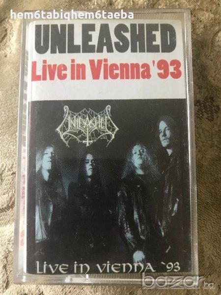 Рядка касетка! Unleashed - Live in Vienna ‘93, снимка 1